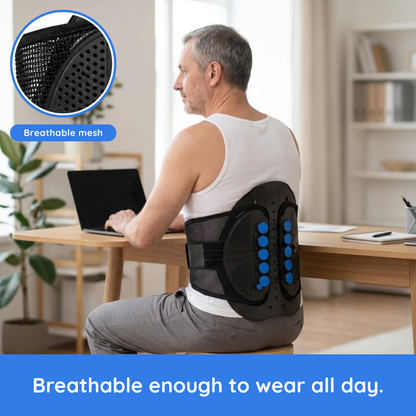 Pulley Back Brace for Lower Back Relief
