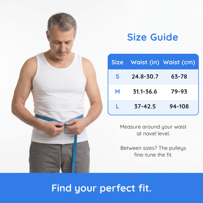 Pulley Back Brace for Lower Back Relief