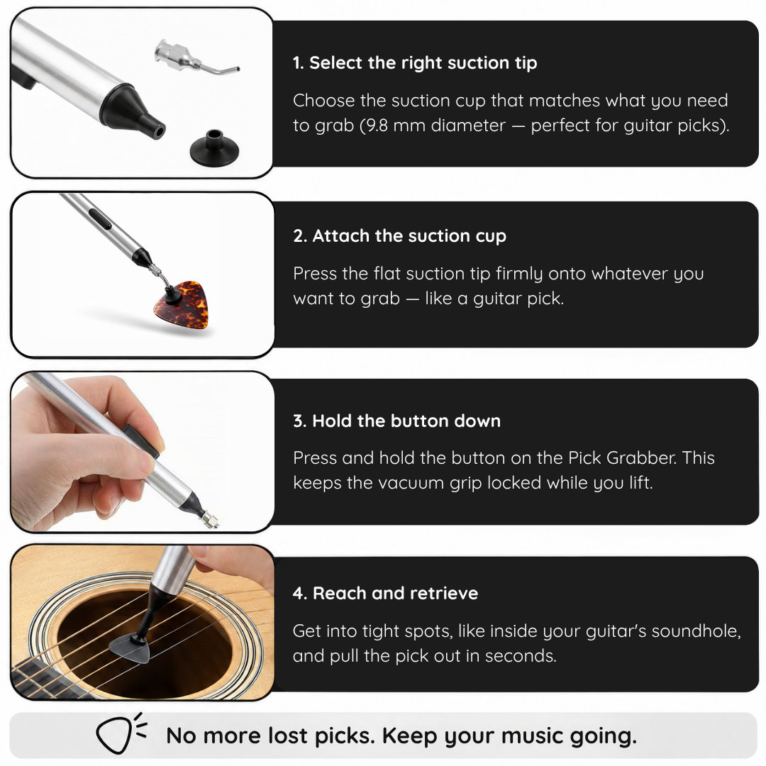Guitar Pick Grabber