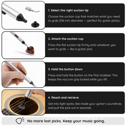 Guitar Pick Grabber