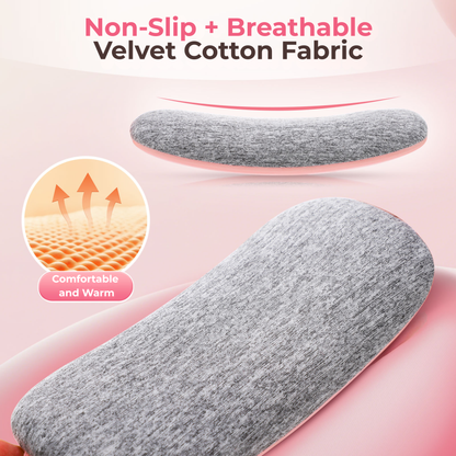 Soothing Heat & Massage Belt for Cramp Relief